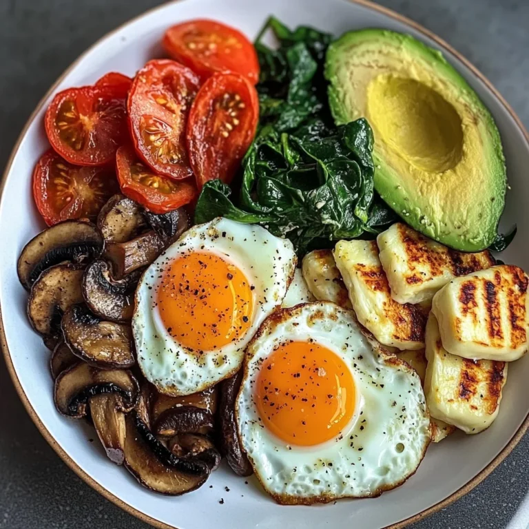 Protein-Packed Veggie Breakfast Plate