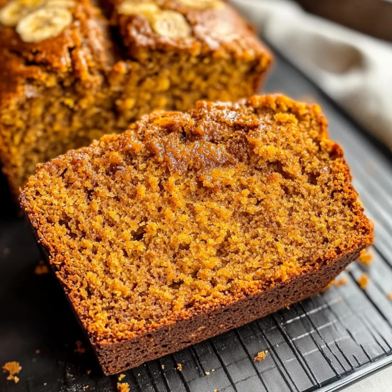 Pumpkin Banana Bread Recipe