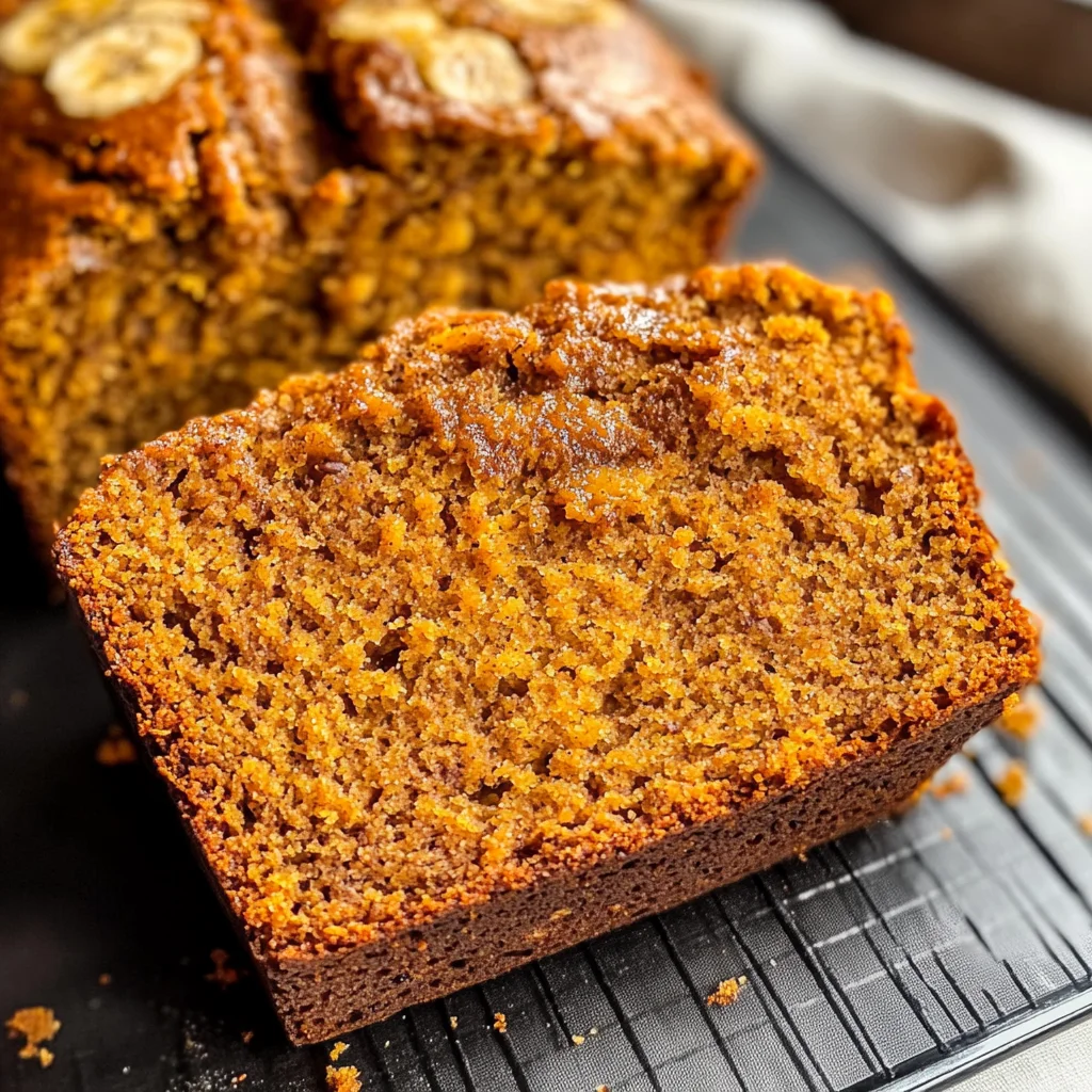 Pumpkin Banana Bread Recipe