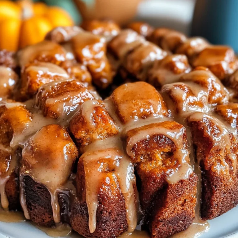 Pumpkin Spice Monkey Bread Recipe