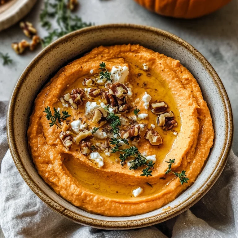 Pumpkin Whipped Feta Dip