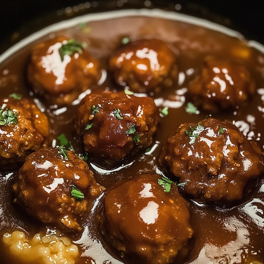 Slow Cooker Salisbury Steak Meatballs: Family-Friendly Comfort