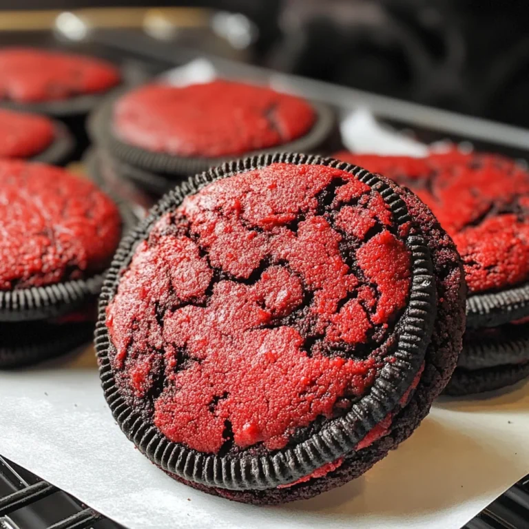 Stranger Things Red Velvet Cookies