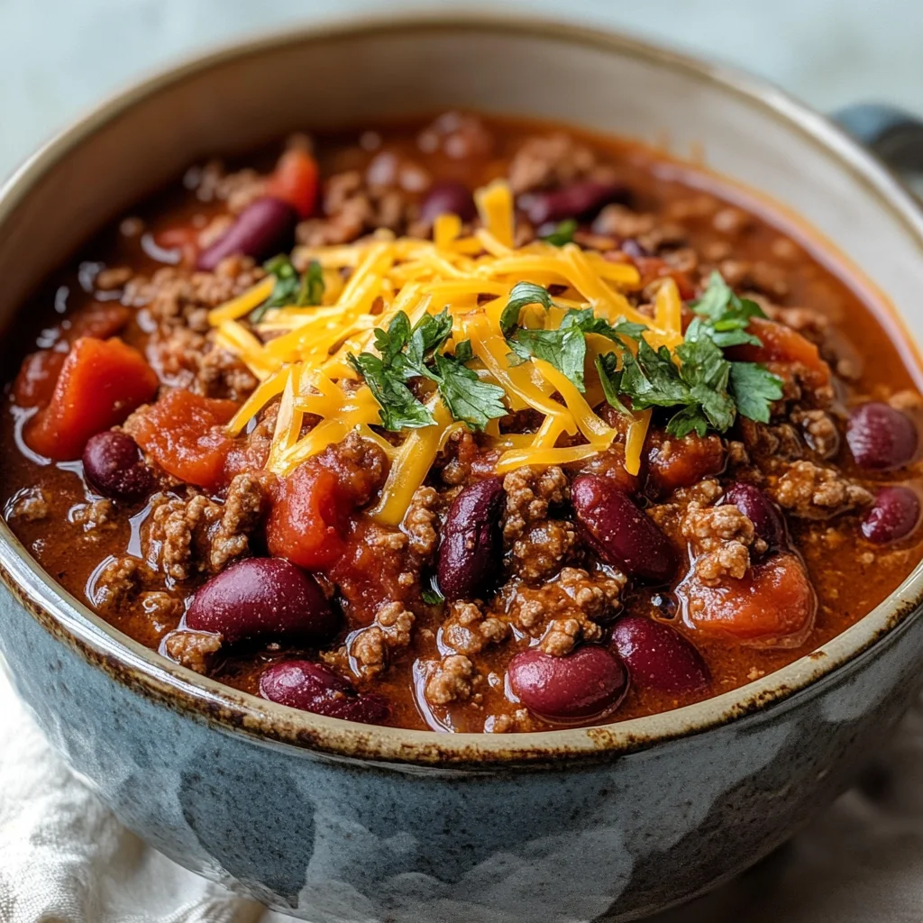 The Best Homemade Stovetop Chili