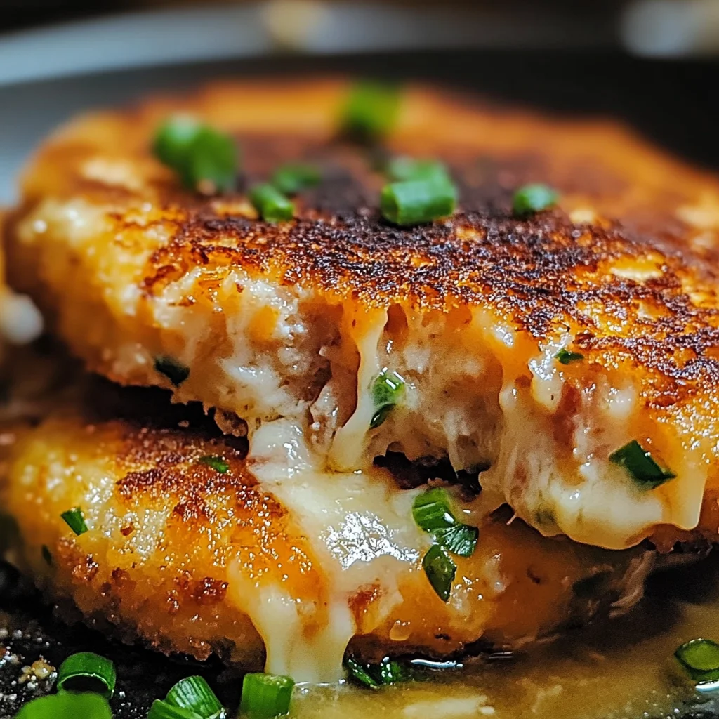 Tuna Melt Patties Recipe